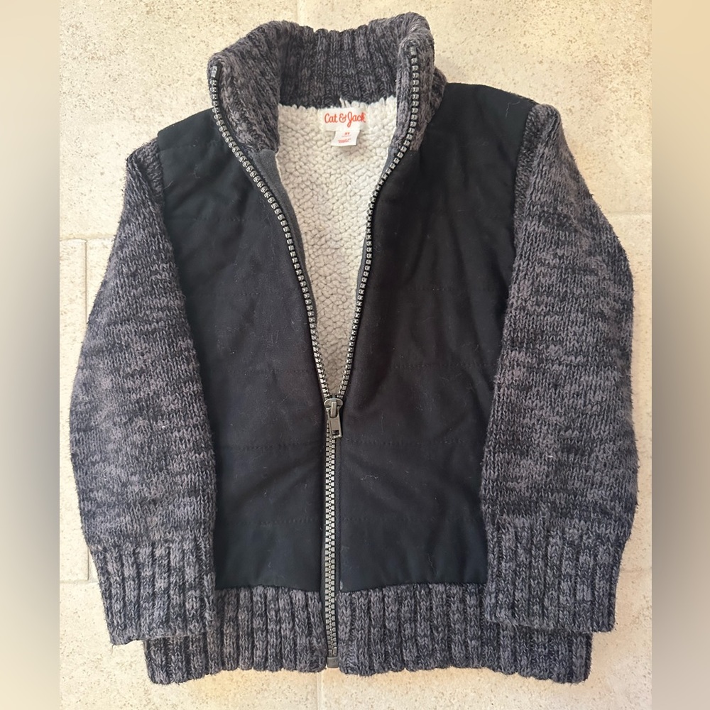 Toddler boys shacket